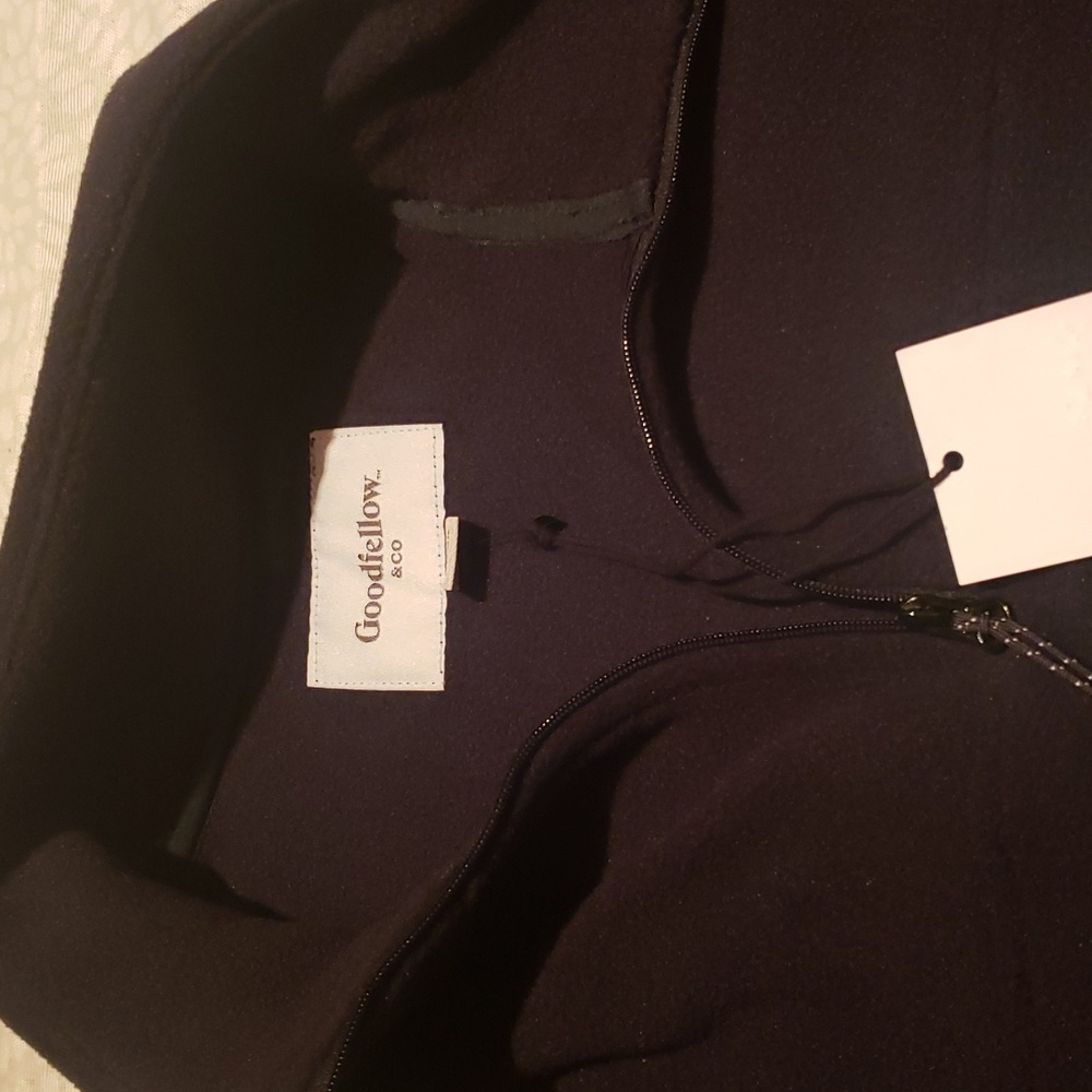 Goodfellow Black Pullover Fleece Men's Size S New